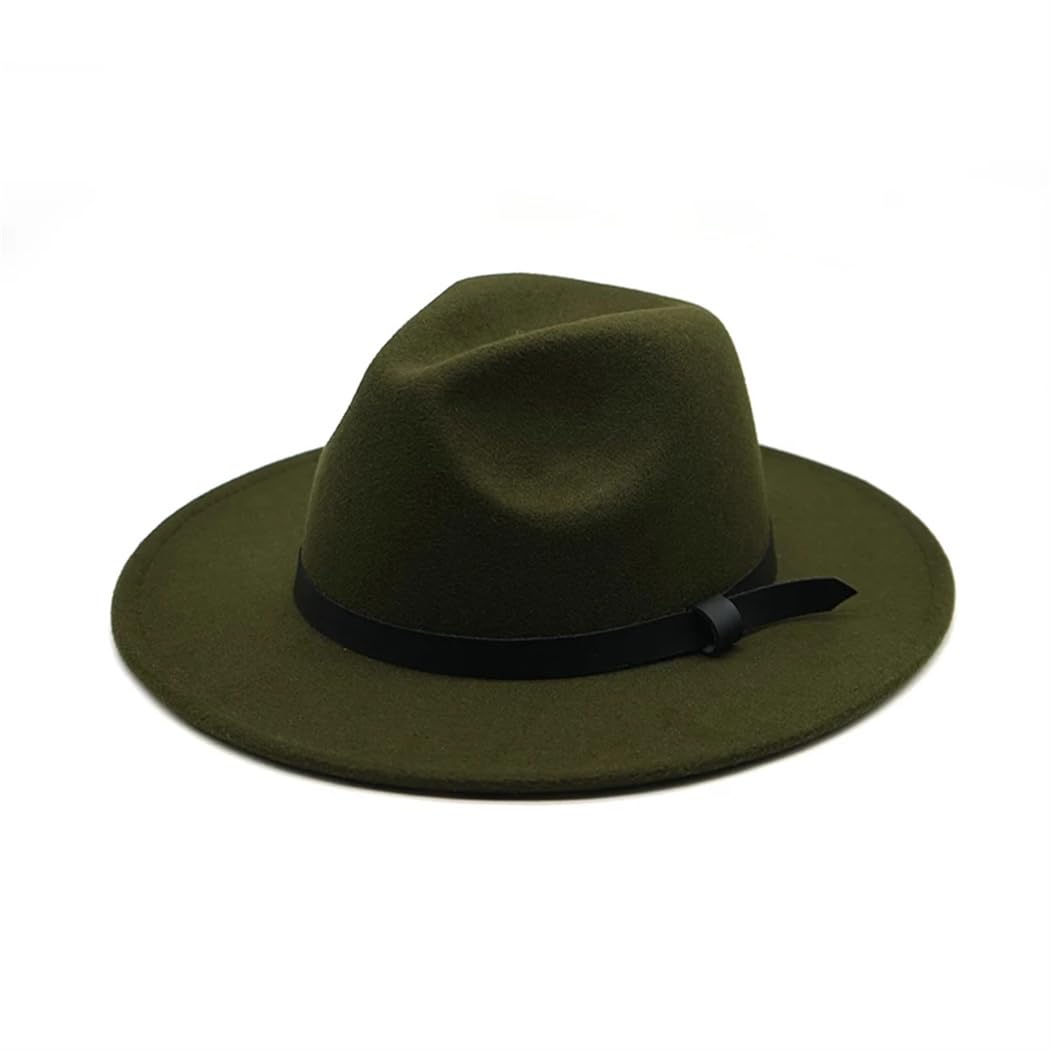 Cappello Fedora da donna in feltro a tesa larga cappello jazz chiesa padrino Sombrero Caps