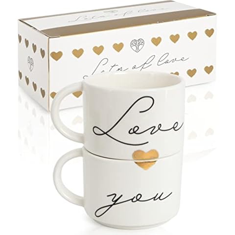 Set de 2 tazas para parejas Wedding Tree Cover