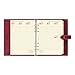 Filofax Malden Organizer, A5 Size, Burgundy - Tactile, Full-Grain Buffalo Leather, Six Rings, Cotton Cream Week-to-View Calendar Diary, Multilingual, 2025 (C021703-25)