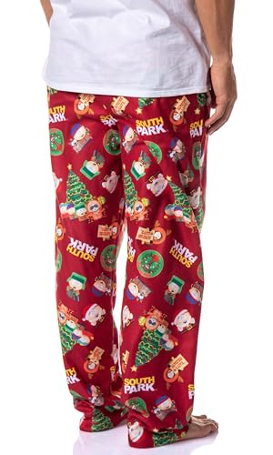 INTIMO South Park Mens' TV Show Stan Kyle Cartman Kenny Christmas Sleep Pajama Pants4