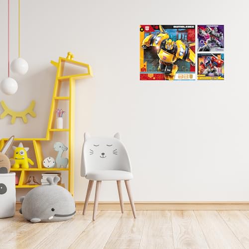 Puzzle Ravensburger Transformers 3 Puzzles 49 Pièces 21 X 21 Cm - vue 5