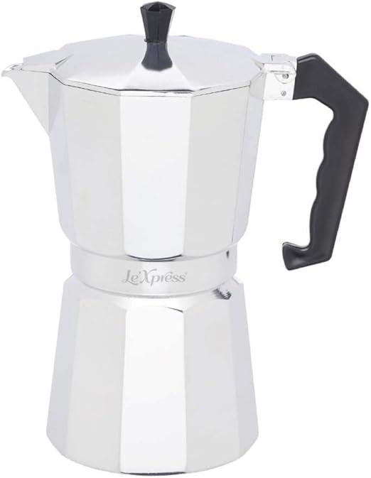 KitchenCraft Le'Xpress Cafetière à Expresso 9 Tasses, 470 ml Amazon