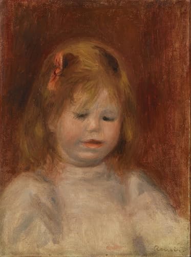 Tableaux sur toile portrait de Jean Renoir par Pierre Auguste Renoir décoration murale bureau 60x90