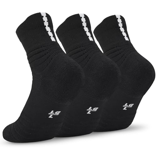 Dingcooler Basketball Socks Men & Boys Cushioned Crew