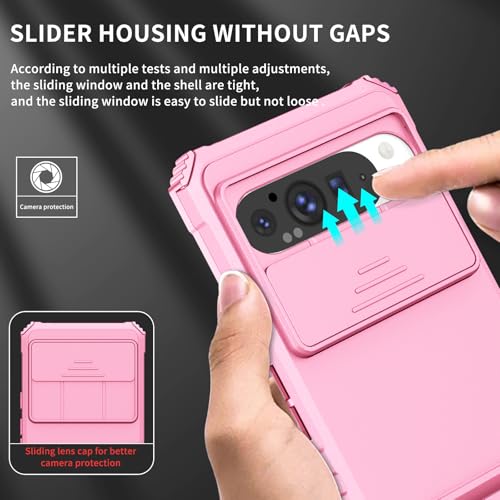 Coque Google Pixel 9 Pro XL antichoc avec béquille et protection caméra intégrée - 3