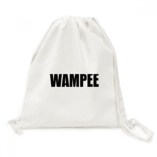 Sac cordon de voyage ergonomique et léger au design wampee texturé