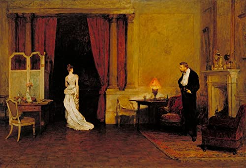Tableau Sir William Quiller Orchardson La Prima Nuvola pour salon