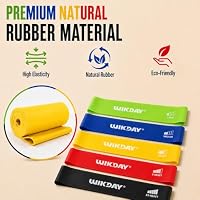 WIKDAY Resistance Bands for Working Out Exercise Loop Bands, Multicolor — image 6