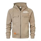 Matériau : Sweat à capuche en tissu confortable, très agréable à porter, bonne finition et coupe ajustée.