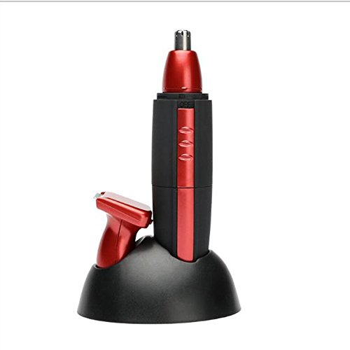 Nasenhaartrimmer Nasen Haarschneider, 2 in 1 LED Licht Wasserdicht Elektrische Nasen Trimmer, Koteletten, Augenbrauen Bart Gesichts Haar