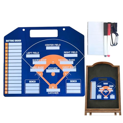 Tableau blanc de baseball suspendable pour les entraînements scolaires