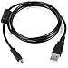 GGZZ Replacement USB Cable Cord for Sony DSCH200, DSCH300, DSCW370, DSCW800, DSCW830, DSC-H200, DSC-H300, DSC-W370, DSC-W800, DSC-W830-1M