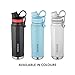 Borosil Stainless Steel Hydra SportSip - Vaccum Insulated Flask Water Bottle 710 ML Black