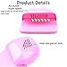 Nail Fan Dryer for Regular Polish, Portable Acrylic Kids Nail Dryer,Perfect Addition to Girls Manicure Kit, Fast Dry Fingernail Polish Air Drying Machine for Home and Travel Use Pink