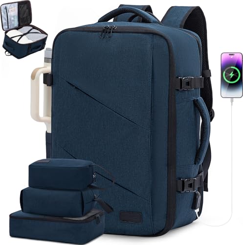 LOVEVOOK Travel Backpack, 40L Extra Large Carry on Backpack, Peersonal