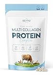 Multi Collagen Protein Capsules - 60 Count - Types I, II, III, V & X - Hydrolysed Grass Fed Bovine, Wild Caught Marine & Free-Range Chicken, Made with Hyaluronic Acid & Vitamin C by Revive Naturals