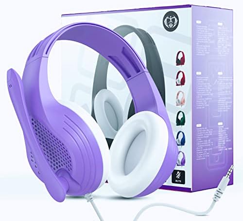 Nubwo Purple Headset For Ps4 Gaming Equipment NUBWO N16 Gaming