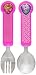 Munchkin PAW Patrol Toddler Fork and Spoon Utensil Set, Pink