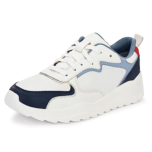 Image of Cruiser Mens Trainers Fashion Chunky Shoes| Lightweight Comfy Breathable Gym Sneakers | Walk Tall in Comfort - Block Heels for Day to Night |Comfortable Sports Footwear Casual (Dexter)