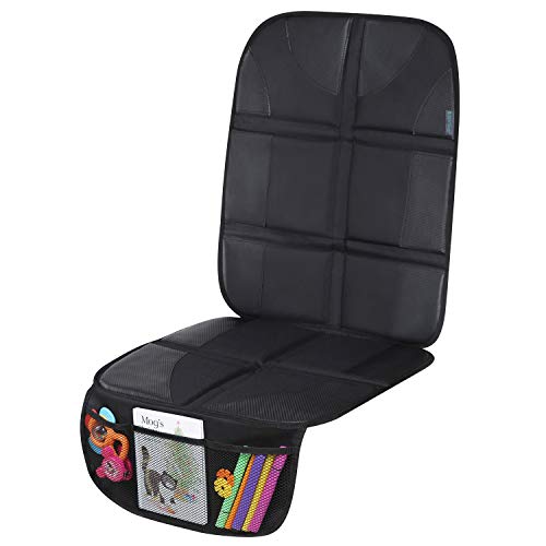 Parenthings Protecteur de Siège de Voiture (Matériel Oxford Royal Premium), Isofix, Auto Protège le revêtement de siège de Bébé/enfant, Imperméable à l'eau, avec poches, ajustement universel
