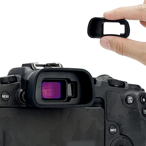 KIWIFOTOS Camera Extended Eyecup Eyepiece Compatible with Canon EOS R8 RP Camera, RP R8 Viewfinder Protector Accessory