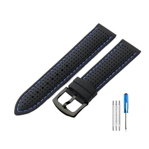 Bracelet de montre LUGEMA en silicone respirant pour le sport et le quotidien
