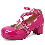 [CONFORT PAVÉS HISTORIQUES]: Talon bloc 5cm amortit les chocs en vieux quartiers.