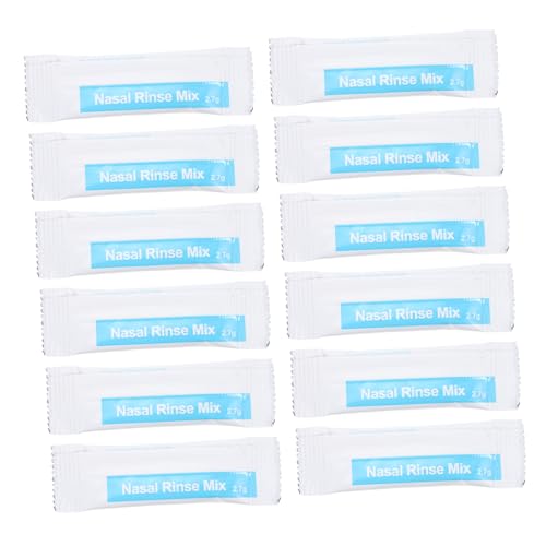 SAFIGLE 40paquetes Paquetes De Para Lavado Nasal Suero Fisiológico Para Limpieza Nasal Diaria