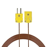 TL0501 K-Type Alligator Clip Thermocouple Probe – Up To 500°C, 100cm Lead, Compatible With Fluke, Extech & More 1 thumbnail image