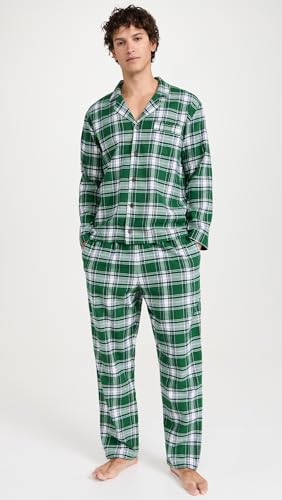 Eberjey Men's Plaid Flannel Long PJ Set2