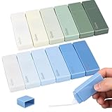 Fzyisw Korrekturroller Set, 12 Stück Buntes Correction Tape mit Farbverlauf, Mini Korrekturband für Kinder, Studenten und Büroangestellte, Ideal für Schulsachen und Büroarbeiten (bunt-2)