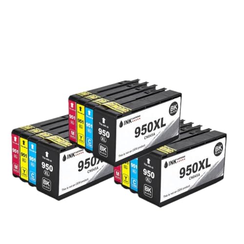 Cartouche d'encre 950XL pour OfficeJet Pro 8610 idéale pour le télétravail et les dossiers