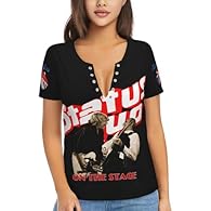 Design: The Entire Garment Is Adorned With Avant-garde Artistic Prints, Creating A Visual Aesthetic Feast. The Deep V-neckline Is Embellished With Delicate Stainless Steel Rings, Outlining A Modern And Sexy Silhouette. The Short Sleeves Feature Innov...