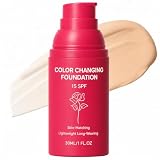 Korean Color Changing Foundation – Automatically Adjusting Makeup Application, Adapting to Your Skin Tone, Concealing Fine Lines and Wrinkles