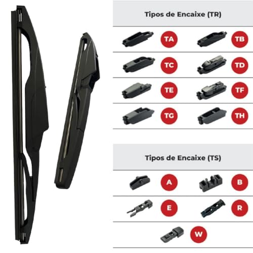 Kit 3 Palheta Limpador Parabrisa Reforçada Par Dianteiro + Traseira Compatível com (Sonic 2012 á 201