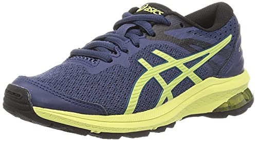 [アシックス] ランニングシューズ GT-1000 10 GS キッズ 409(ストームブルー/グロウイエロー) 20.5 cm 2E