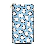 Qwalnely Penguin Wallet PU Leather, Penguin Purse Phone Money Credit Card Holder