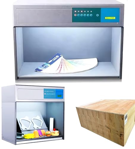 Color Viewing Cabinet with 5 Light Sources
