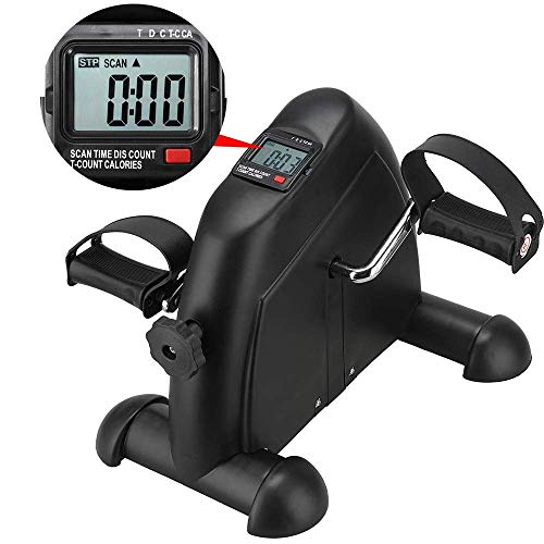 Pedalera portátil para ejercicios de piernas y brazos