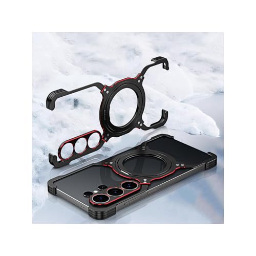 sunrun �X�}�z�P�[�X Galaxy S26Ultra �p�̃P�[�X �A���~ �ϏՌ� �A���~ �o���p�[ �J�o�[ �����O�t�� �X�^���h�@�\ �ȒP���� �J���������Y�ی�J�o�[ [as-nx2231][�u���b�N���b�h]