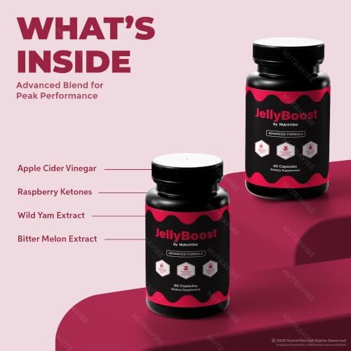 NutraVibe Jelly Boost Capsules, 2 Pack (120 Capsules) — view 6