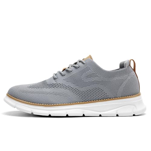 Image of Men's Oxfords Business Shoes Fashion Mesh Casual Dress Walking Sneakers Comfortable Lightweight Soft Sole