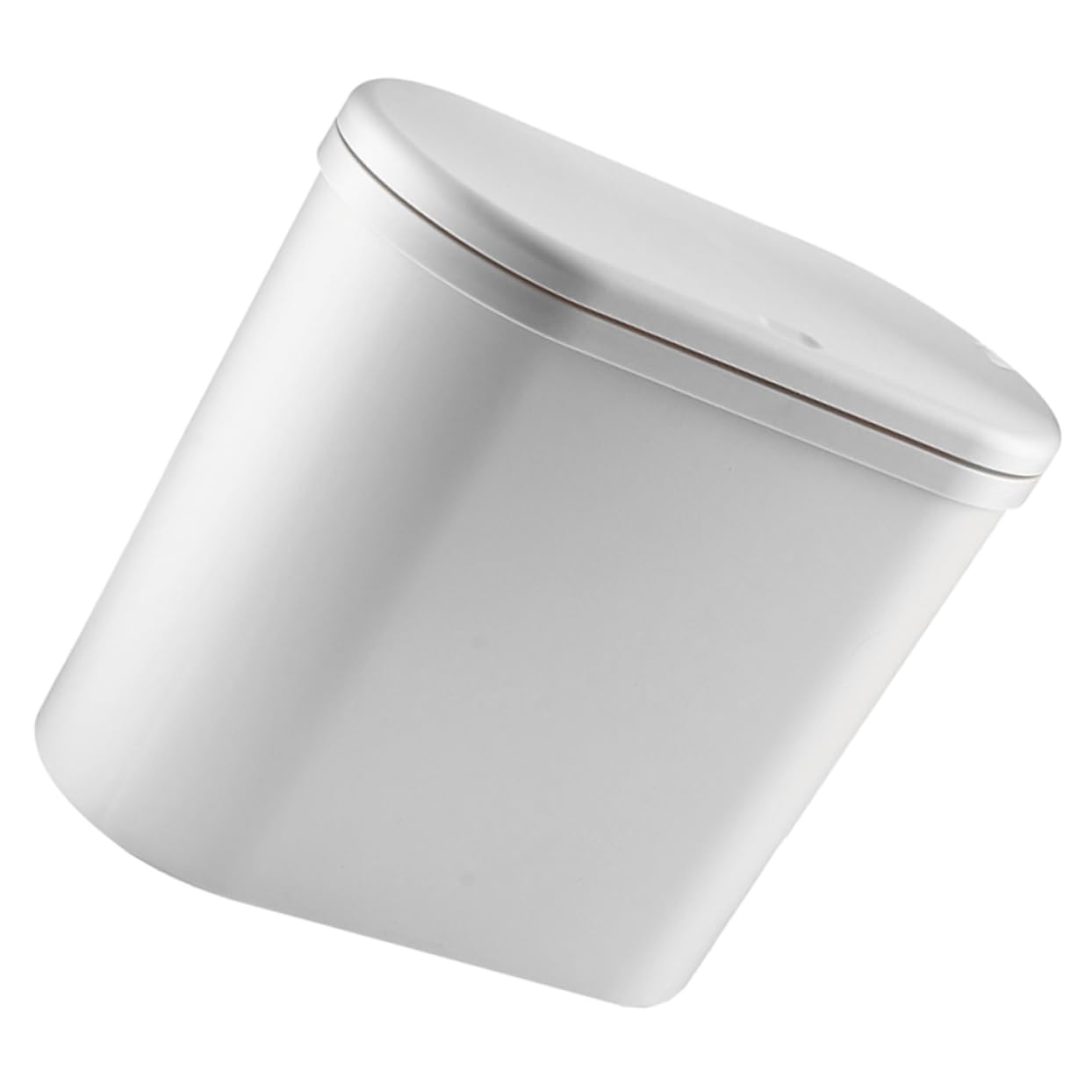 Bote de basura con tapa de plástico Zerodeko cubo moderno baño y cocina 8