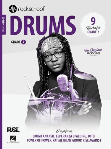 Rockschool Drums Grade 7 (2024). Includes Audio Online