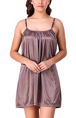 Image of Xs and Os Women's Satin Solid Above knee Baby Doll