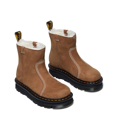 Boots Dr. Martens ZebZag Rigger WL Rigger Boot Desert Milled Nubuck WP - vue 8