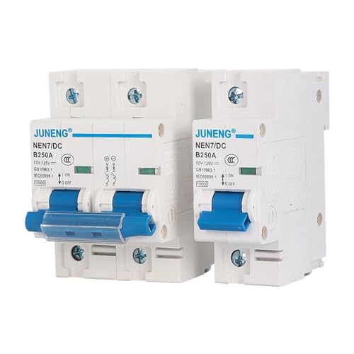 Disyuntor de CC 200A 1P para baterías y paneles solares de 12V a 120V