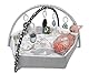 Milly Mally Kinder 5in1 Minky Spielmatte mit Spielbogen abnehmbarem Babyspielzeug Sensorische Entwicklung sicherer Spielplatz Unterstützung motorischer Entwicklung