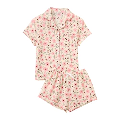 Ensemble décontracté pour dormir sans gêne grâce au short imprimé léger WWricotta