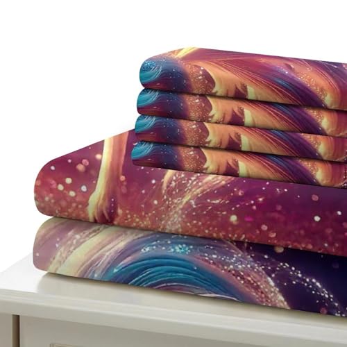 Fox à neuf queues housse de couette 3D microfibres King 220x240 cm - 6